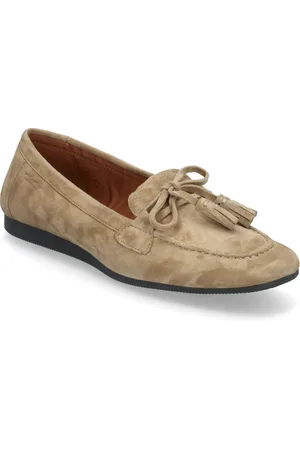 Vagabond Hillary Shoes Flat Loafers Beige
