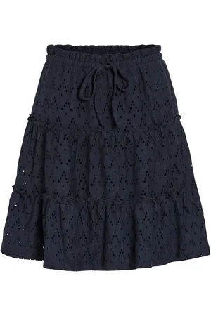 VILA Viamalina Hw Short Skirt/Pb Skirts Short Skirts Navy