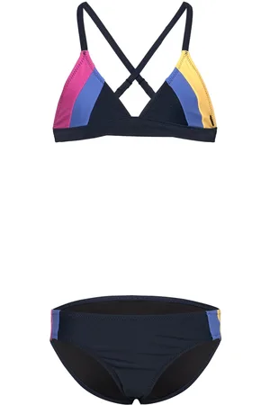 Rip Curl Block Party Bikini -Girl Bikinit Navy