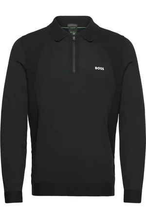 HUGO BOSS Momentum_Lite_Pl24 Sport Sport Clothing Sport Sweat-shirts & Hoodies Sport Knitwear Black