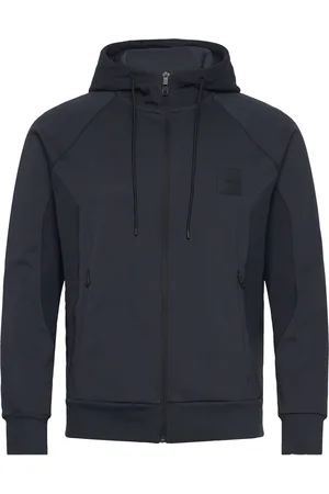 HUGO BOSS Saggy Rib Sport Sport Clothing Sport Sweat-shirts & Hoodies Sport Hoodies Navy