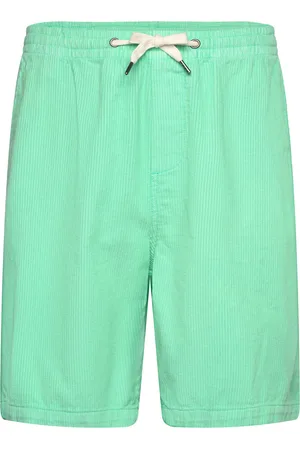Lindbergh Corduroy Shorts Bottoms Shorts Casual Green