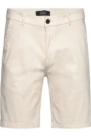 Clean Cut Milano Twill Shorts Bottoms Shorts Chinos Shorts Beige