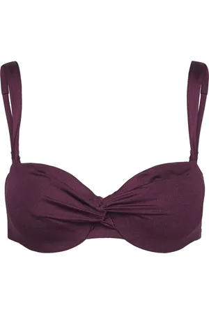 Hunkemöller Costa Ub Swimwear Bikinis Bikini Tops Bandeau Bikinitops Purple