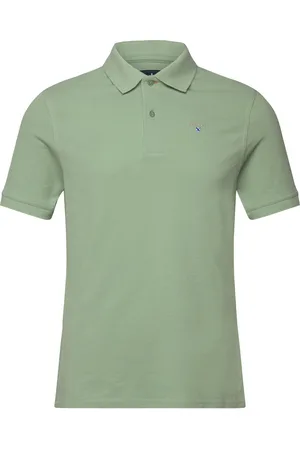 Barbour Sports Polo Jasmine Designers Polos Short-sleeved Green