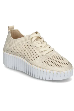 Ilse Jacobsen Tulip Embroidery Matalavartiset Sneakerit Tennarit Cream