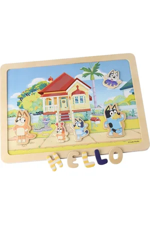 Bluey Magnetic Board Toys Creativity Drawing & Crafts Craft Stickers Multi/patterned