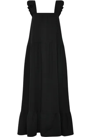 Noella Lina Dress Polvipituinen Mekko Black