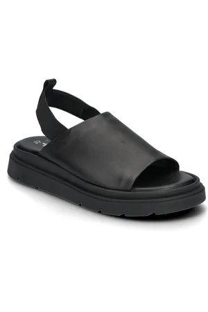 Tamaris Women Sandals Shoes Sandals Flat Sandals Black