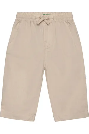 Benetton Trousers Bottoms Trousers Beige