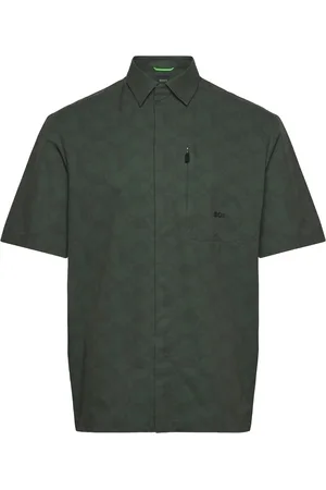 HUGO BOSS B_Bechno_S Sport Sport Clothing Sport Tops Sport Shirts Green