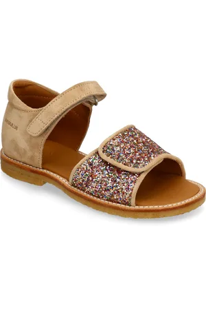 ANGULUS Sandals - Flat - Open Toe - Clo Shoes Summer Shoes Sandals Beige