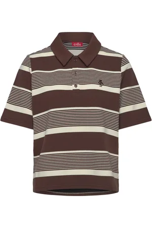 Crās Morriscras Blouse Tops Blouses Short-sleeved Brown