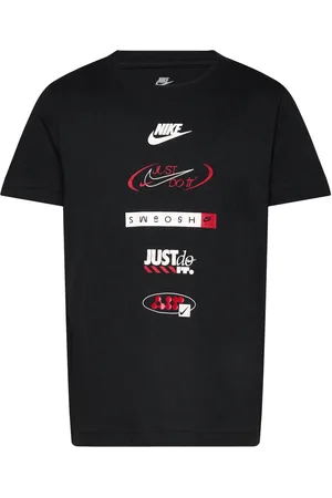 Nike Te-S/S Tee Sport T-shirts Short-sleeved Black