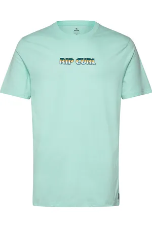 Rip Curl Big Mumma Icon Tee Sport Men Sports Clothes Sport Tops Sport T-shirts Green