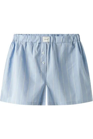 LMTD Nlfhelles Shorts Bottoms Shorts Bloomers Blue
