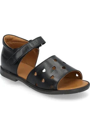 ANGULUS Sandals - Flat - Open Toe - Op Shoes Summer Shoes Sandals Black