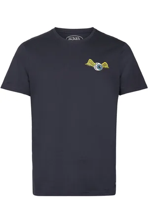 Von Dutch T-Shirt Eye Navy Tops T-shirts Short-sleeved Black