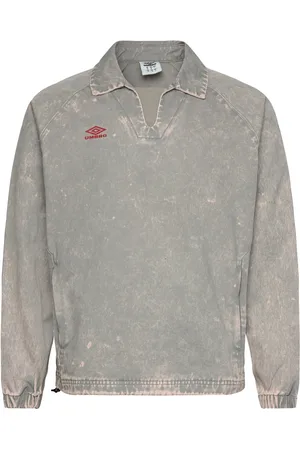 Umbro Washed Drill Top Sport Men Sport Clothing Sport Tops Sport Shirts Grey