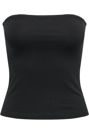 ONLY Onllive Love Life Tube Top Jrs Tops T-shirts & Tops Sleeveless Black