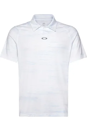 Oakley C1 Dunes Print Sport Sport Clothing Sport Tops Sport Polos Sport Short-sleeved Polos White