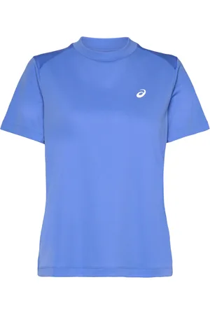 Asics Court Ss Top Sport Women Sport Clothing Sports Tops & T-shirts Sport T-shirts Blue