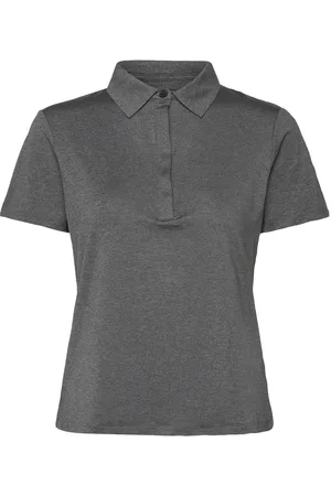 Rossignol W Cloudrest Polo Sport Women Sport Clothing Sports Tops & T-shirts Sport Polos Grey