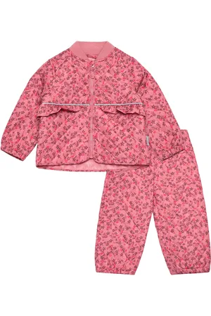 CeLaVi Thermal Set - Aop Outerwear Thermo Outerwear Thermo Sets Pink
