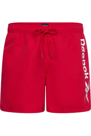Reebok Mens Reebok Swim Short Yestin Sport Men Sport Clothing Sport Swimwear Sport Swim Shorts Red