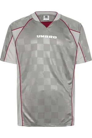 Umbro Panelled Raglan Shirt Sport Men Men Sports Clothes Sport Tops Sport T-shirts Grey