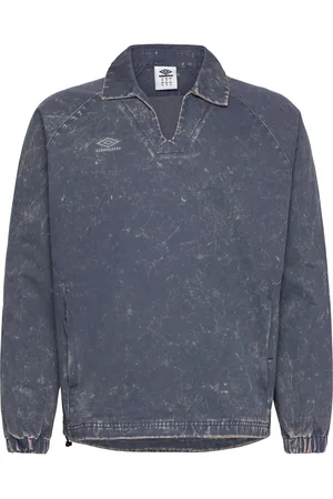 Umbro Washed Drill Top Sport Men Sport Clothing Sport Tops Sport Shirts Navy