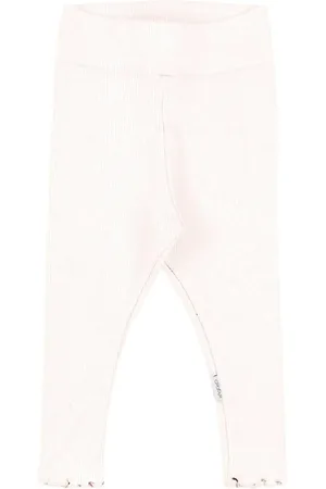 Gugguu Baby Rib Leggings Bottoms Leggings Pink