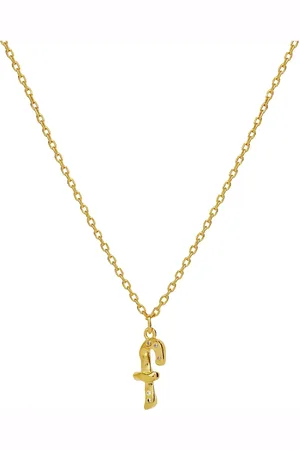 Maanesten Alphabet Accessories Jewellery Necklaces Dainty Necklaces Gold