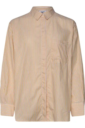 Stylein Jansell Shirt Designers Shirts Long-sleeved Yellow