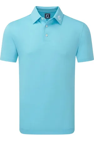 FootJoy Stretch Pique Solid Sport Men Sport Clothing Sport Tops Sport Polos Sport Short-sleeved Polos Blue