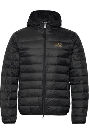 EA7 Down Jacket Ohut Takki Black