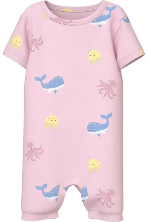 NAME IT Nbfvandora Sunsuit Box Bodysuits Short-sleeved Pink