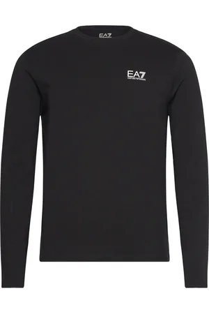 EA7 T-Shirt Tops T-shirts Long-sleeved Black