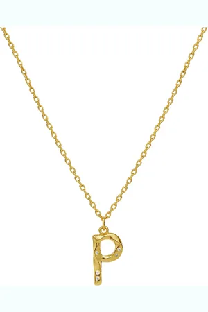 Maanesten Alphabet Accessories Jewellery Necklaces Dainty Necklaces Gold