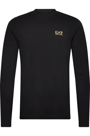 EA7 T-Shirt Tops T-shirts Long-sleeved Black
