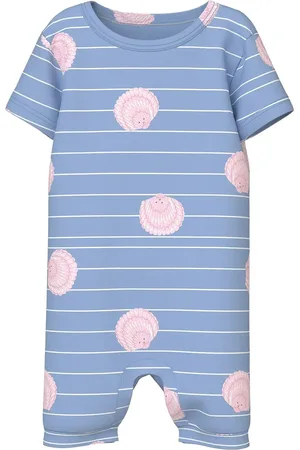 NAME IT Nbfvandora Sunsuit Box Bodysuits Short-sleeved Blue