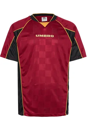 Umbro Panelled Raglan Shirt Sport Men Men Sports Clothes Sport Tops Sport T-shirts Red