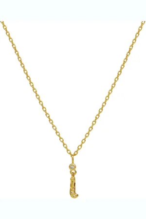 Maanesten Alphabet Accessories Jewellery Necklaces Dainty Necklaces Gold