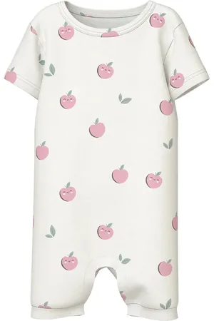 NAME IT Nbfvandora Sunsuit Box Bodysuits Short-sleeved White