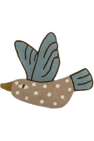 Bloomingville Blue Jay Rug Home Kids Decor Rugs And Carpets Asymmetric Rugs Blue