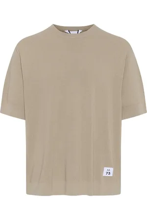 Matinique Matrivolt 73 Tops T-shirts Short-sleeved Beige