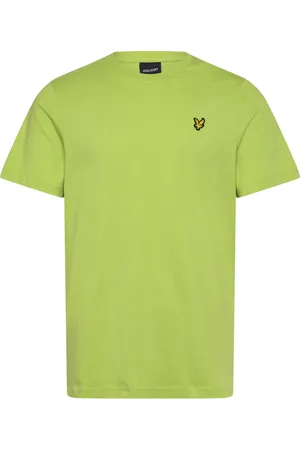 Lyle & Scott Plain T-Shirt Tops T-shirts Short-sleeved Green