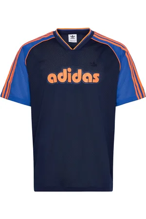 adidas Jersey Sport Men Men Sports Clothes Sport Tops Sport T-shirts Navy