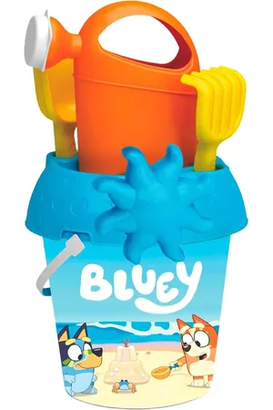Bluey Sand Set Can Ø 18 Cm Toys Outdoor Toys Sand Toys Multi/patterned