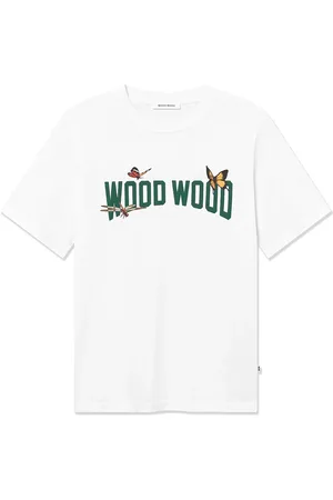 WoodWood Wwbobby Tops T-shirts Short-sleeved White